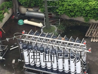 40噸/小時超濾凈水系統(tǒng)（食品/飲料/乳業(yè)）